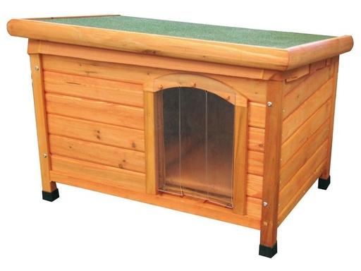 [90304084 1560512] SwissPet Hundehütte Albergo S, 85.7 x 57.5 x 58 cm, Holz
