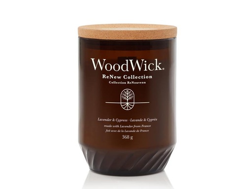 [90304097 1555524] Woodwick Duftkerze Lavender &amp; Cypress ReNew Large Jar
