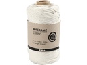 Creativ Company Baumwollgarn Makramé 330 g, Weiss