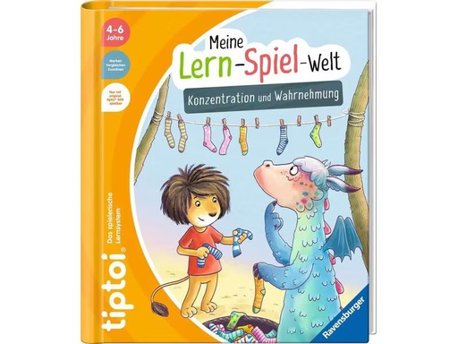 [90304285 1556449] tiptoi Meine Lern-Spiel-Welt: Konzentration und Wahrnehmung