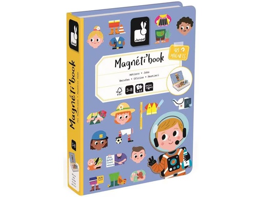 [90304455 1580803] Janod Magnetbuch Berufe