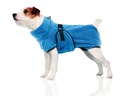 SwissPet Bademantel Wety, XS, 22 cm, Blau