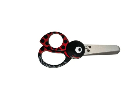[90050415 719075] Fiskars Kinderschere Marienkäfer Rostfreier Stahl