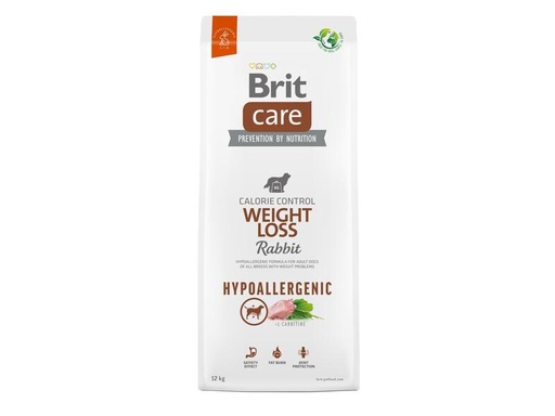 [90304637 1585494] Brit Trockenfutter Care Weight Loss Hypoallergen Kaninchen, 12 kg