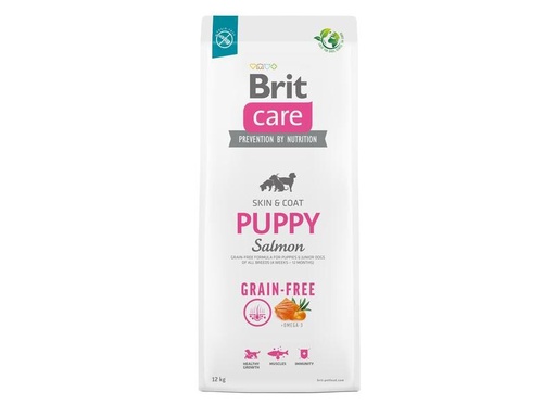 [90304657 1585485] Brit Trockenfutter Care Puppy Grain Free Lachs, 12 kg