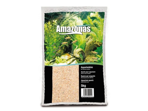 [90304706 1577908] AMAZONAS Bodengrund Quarzsand 0-1 mm, 5 kg, Braun