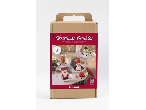 [90304834 1582317] Creativ Company Bastelset Weihnachtskugeln Modellieren