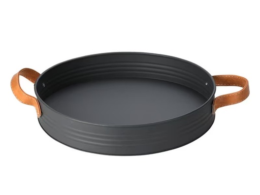 [90304841 1570423] FURBER Serviertablett Ø 30.5 cm, Grau