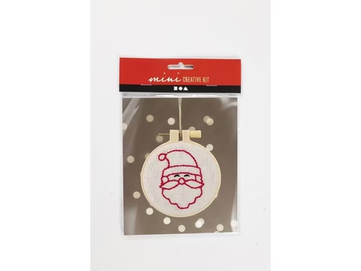 [90304874 1582341] Creativ Company Bastelset Sticken Nikolaus