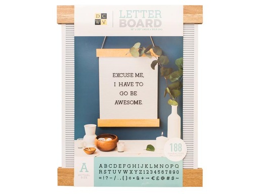 [90050440 1110900] American Crafts Schild Letterboard 40.6 x 50.8 cm