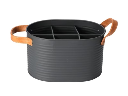 [90304919 1570425] FURBER Flaschenträger für 6 Flaschen, Grau