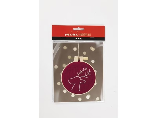 [90305016 1582340] Creativ Company Bastelset Sticken Rentier