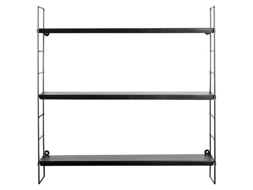 [90305450 1566869] Schou Wandregal 58 x 16 x 58 cm, Schwarz