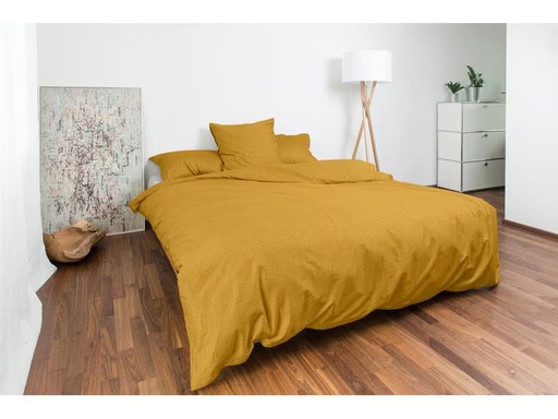 [90305513 1587650] Night Fashion Duvetbezug Edi 160 x 210 cm, Senfgelb
