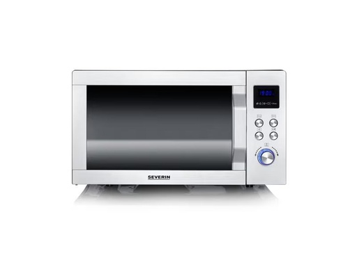 [90305566 1591700] Severin Mikrowelle mit Grill MW7777 Silber