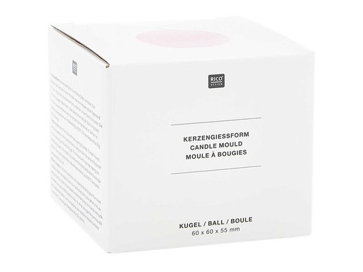 [90305848 1579190] Rico Design Kerzengiessform Kugel 74 x 74 x 65 mm