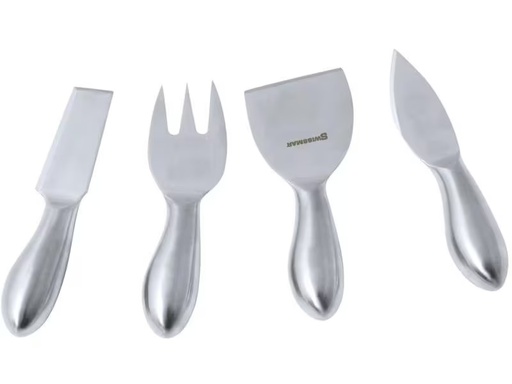 [90305892 1597583] Swissmar Käsemesser Silber, 4-teilig