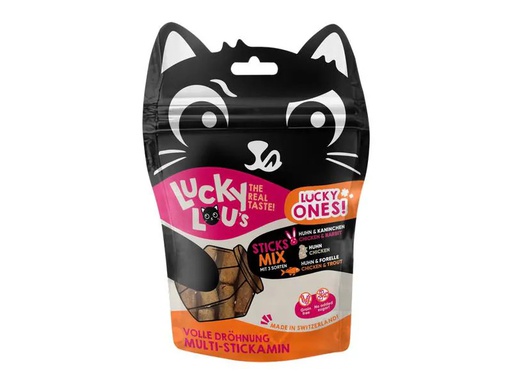 [90305904 1586521] Lucky Lou Katzen-Snack Lucky Ones Sticks Mixpack, 50 g
