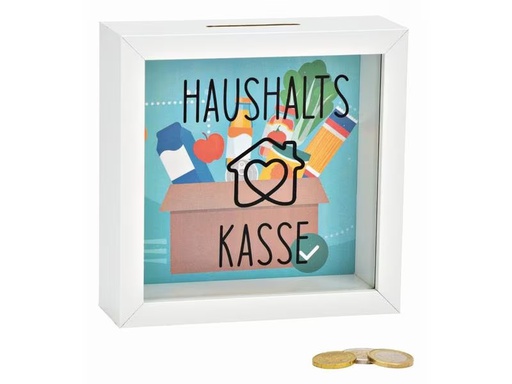 [90305941 1581065] G. Wurm Spardose Haushaltskasse 15 x 15 x 5 cm