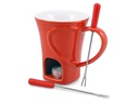 Swissmar Schokoladenfondue-Set 4 Teile, Rot