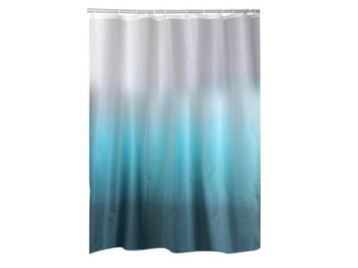 [90305970 1589619] Ridder Duschvorhang Runny 180 x 200 cm, Mehrfarbig