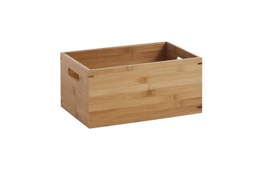 [90306105 1596133] Zeller Present Aufbewahrungskiste 30 x 14 cm, Nature