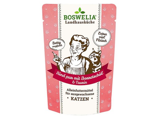 [90306108 1589787] Betty's Landhausküche Nassfutter Rind mit Borretschöl, 100 g