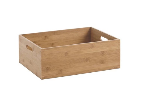 [90306149 1596132] Zeller Present Aufbewahrungskiste 40 x 14 cm, Nature