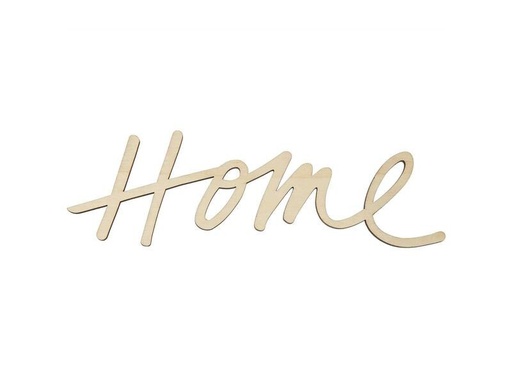 [90306166 1579215] Rico Design Holzartikel Home 28 x 9 cm, magnetisch