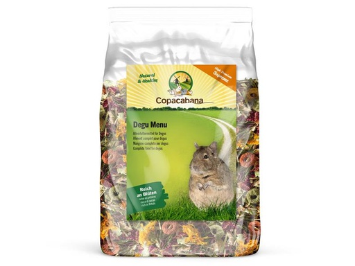[90306366 1592529] Copacabana Hauptfutter Degu Menü Supreme, 2.5 kg