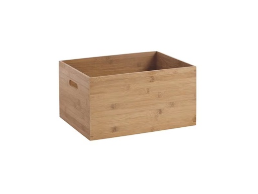 [90306384 1596131] Zeller Present Aufbewahrungskiste 40 x 21 cm, Nature