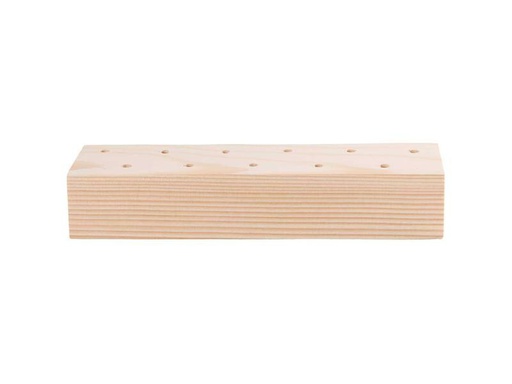 [90306432 1579227] Rico Design Holzartikel Holzständer 21 x 4 x 5 cm, Natur