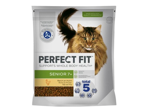 [90306458 1578087] Perfect Fit Trockenfutter Cat Senior 7+ mit Huhn, 1.4 kg