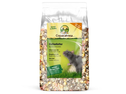 [90306466 1592536] Copacabana Hauptfutter Rattenfutter Supreme, 750 g