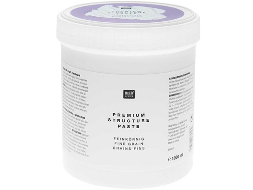 [90306498 1579250] Rico Design Bastelfarbe Premium Strukturpaste 1000 ml