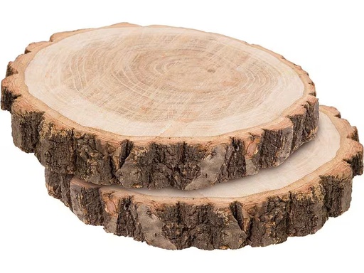 [90306530 1587986] Dekomat AG Holzscheiben 25 x 3 cm