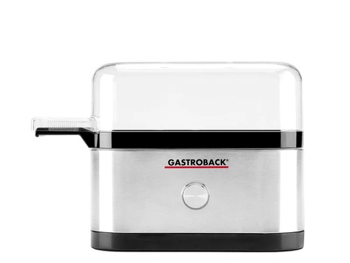 [90050635 578538] Gastroback Eierkocher Design Mini 3 Eier Silber