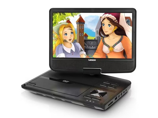 [90306944 1600364] Lenco Portabler DVD Player DVP-1010BK