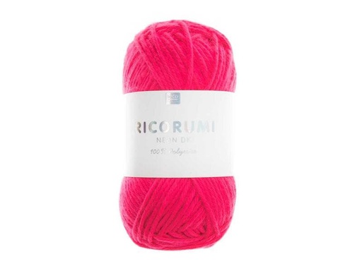 [90050735 1208407] Rico Design Wolle Creative Ricorumi DK 25 g, Neonpink