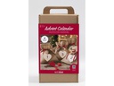 Creativ Company Adventskalender Bastelset Häkeln, 4 Stück