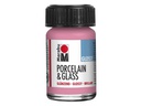 Marabu Glas- und Porzellanfarbe 133 Rosa, 15 ml