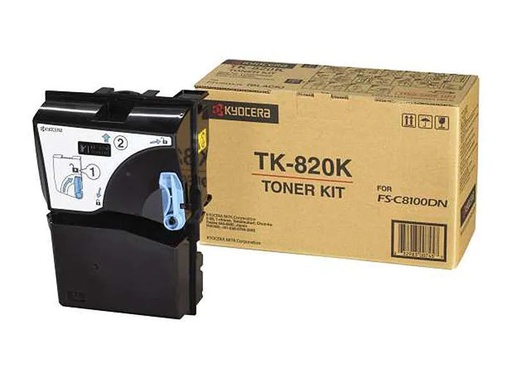 [90050749 136261] Kyocera Toner TK-820K Black