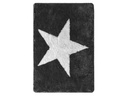 Ridder Badteppich Star 60 x 90 cm, Grau/Weiss