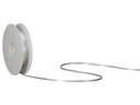 Spyk Satinband 3 mm x 50 m, Weiss