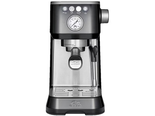 [90307826 1599874] Solis Siebträgermaschine Barista Perfetta Plus Schwarz