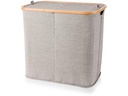 Möve Wäschekorb  Bamboo 89 l, Grau
