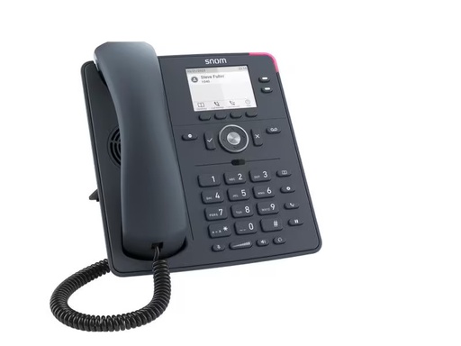 [90308223 1594827] snom Tischtelefon D150 Schwarz
