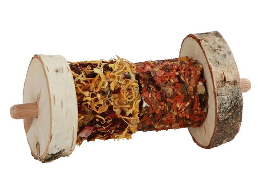 [90308251 1593316] Kerbl Snack Rollbuffet auf Holzspiess, 11 x Ø 6 cm