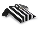 Partydeco Geschenkbox Fussballtrikot Schwarz/Weiss, 12 x 11 x 2.5 cm