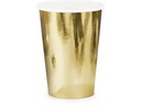 Partydeco Einwegbecher Uni 220 ml, 6 Stück, Gold